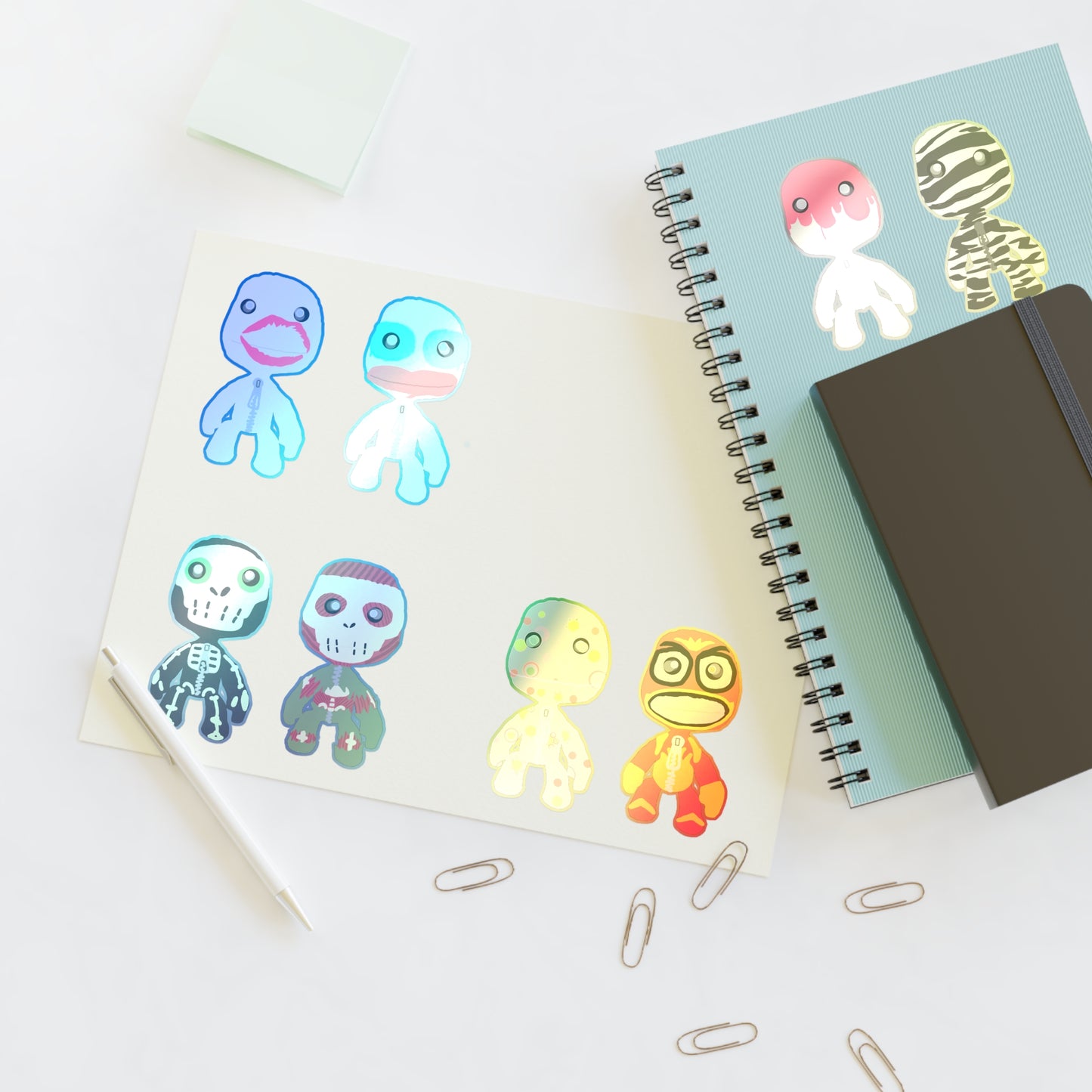 costume sticker pack