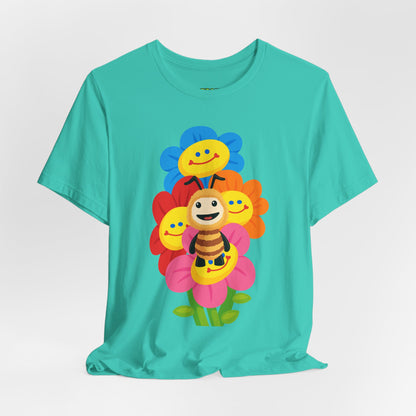 Happy flowers shirt