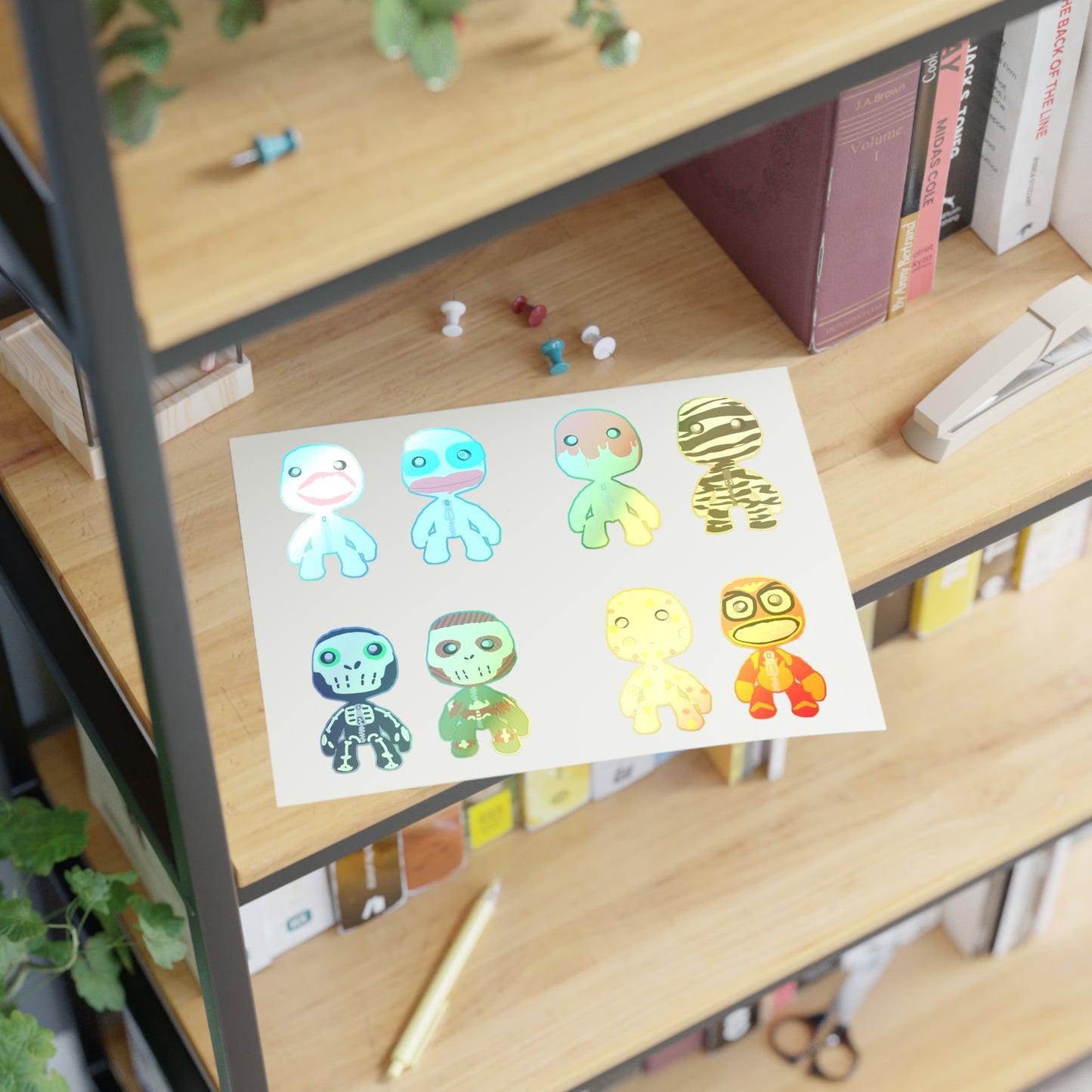 costume sticker pack