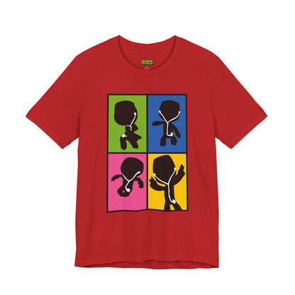 Shuffle parody shirt