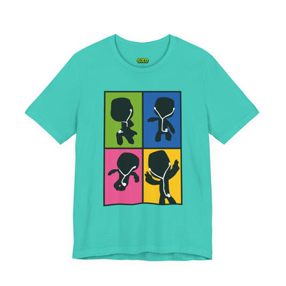 Shuffle parody shirt