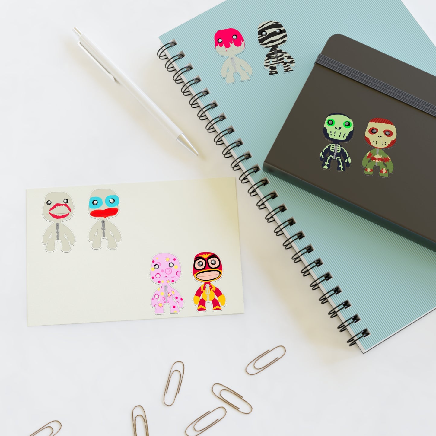 costume sticker pack