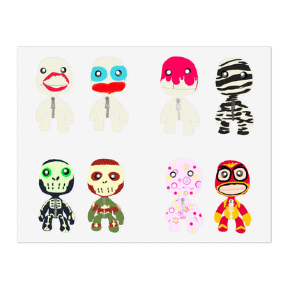 costume sticker pack