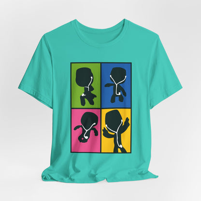 Shuffle parody shirt