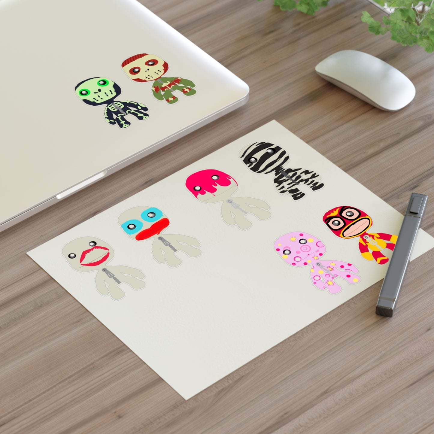 costume sticker pack