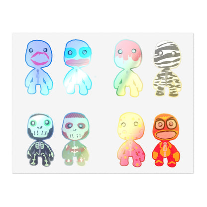 costume sticker pack