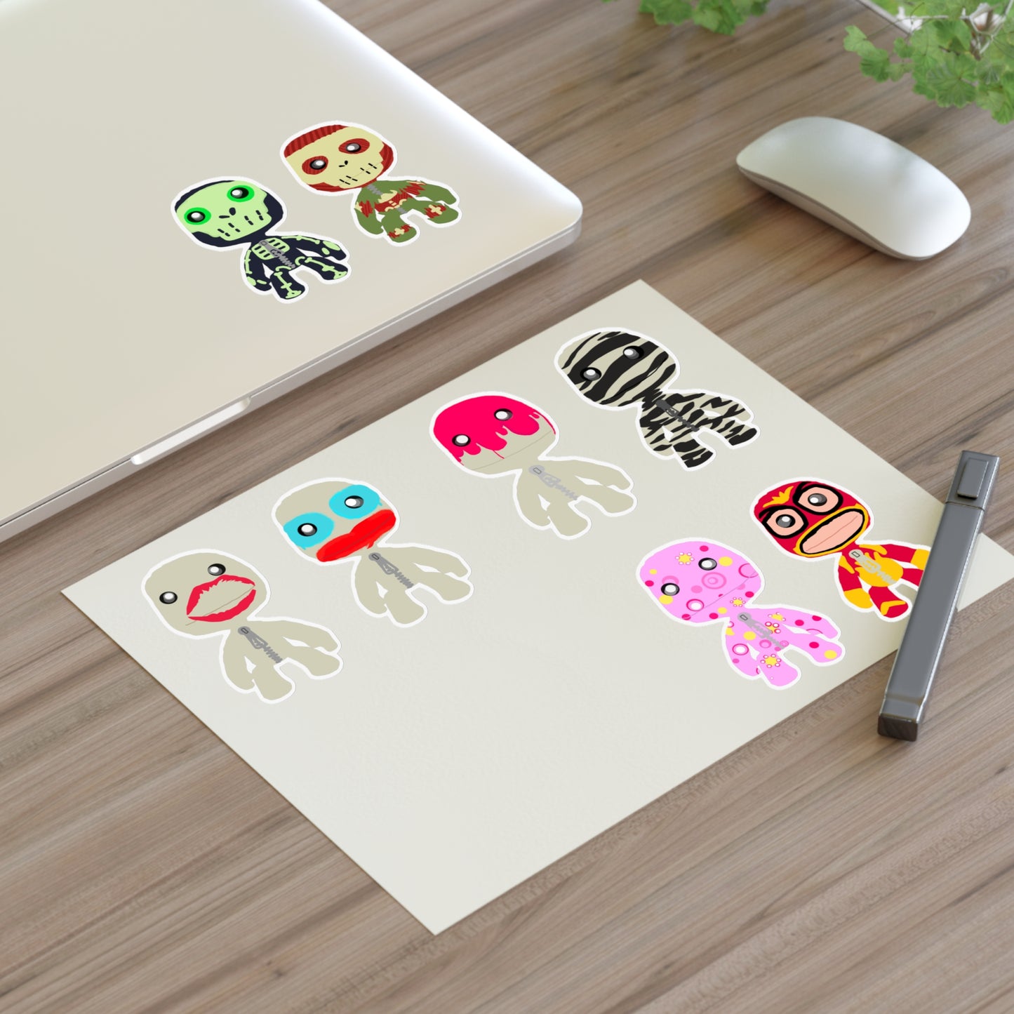 costume sticker pack