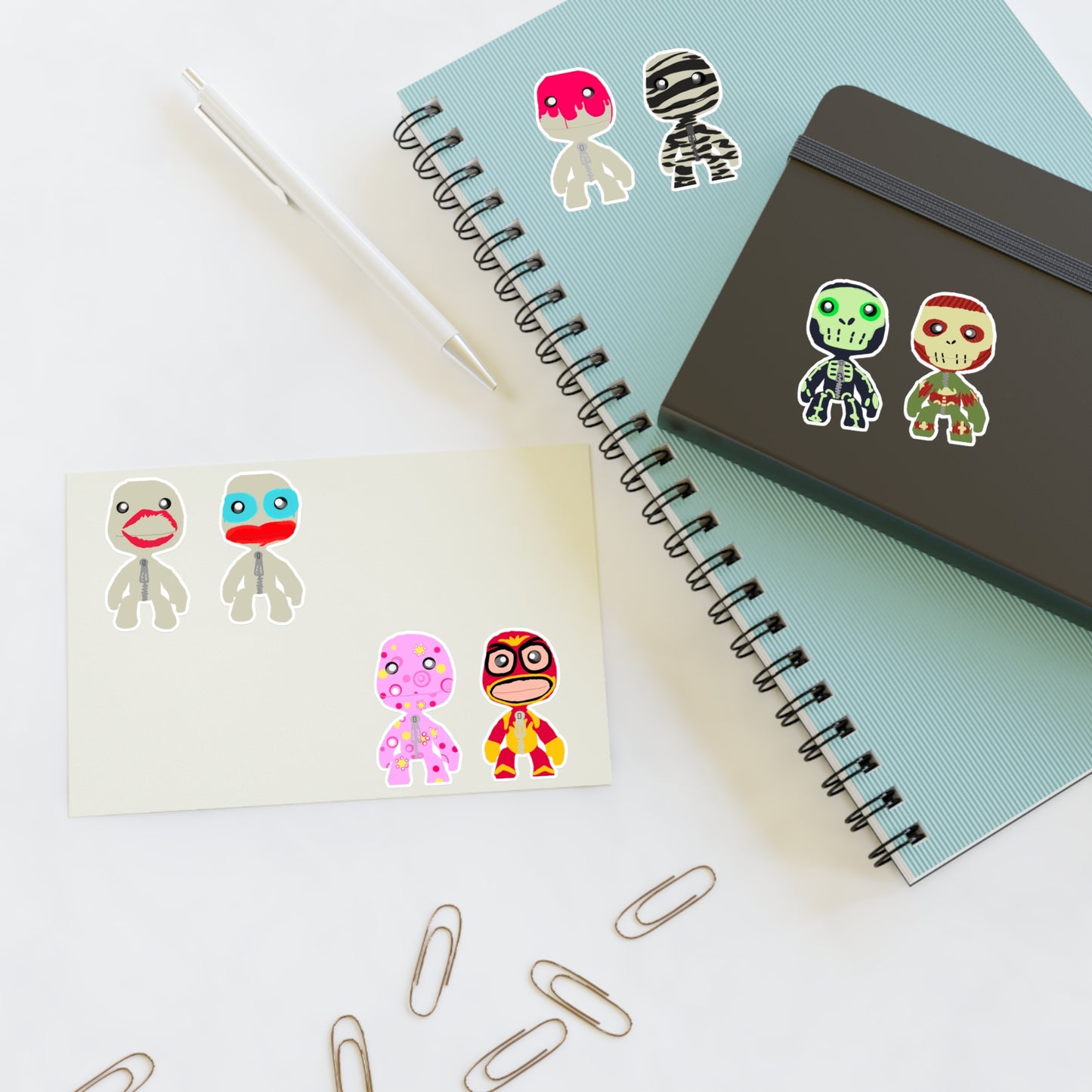 costume sticker pack